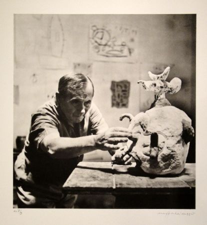 Photographie Scheidegger - Joan Miro