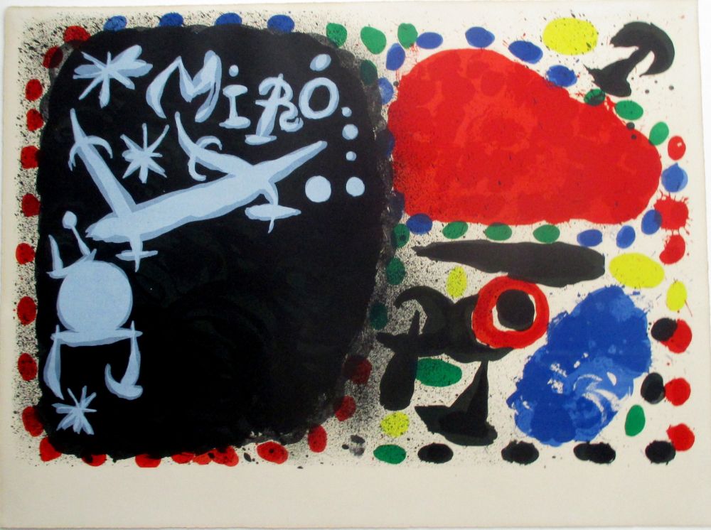 Lithographie Miró - Joan Miró, L'Exposition  Tokyo - Kyoto