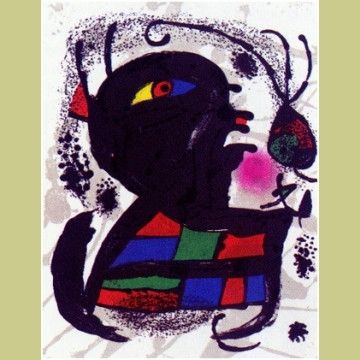 Livre Illustré Miró - Joan Miró Lithographs.  Catalogue Raisonné