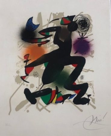 Lithographie Miró - Joan Miró Litografo III