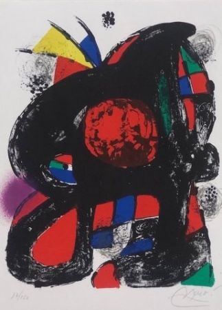 Lithographie Miró - Joan Miró Litografo IV