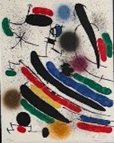 Lithographie Miró - Joan Miró Litografó I