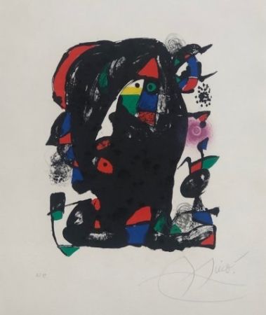 Lithographie Miró - Joan Miró Litógrafo IV
