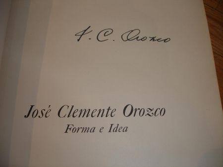 Livre Illustré Orozco - Jose Clemente Orozco. Forma e Idea.