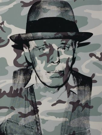 Sérigraphie Warhol - Joseph Beuys in Memoriam (FS II.371)