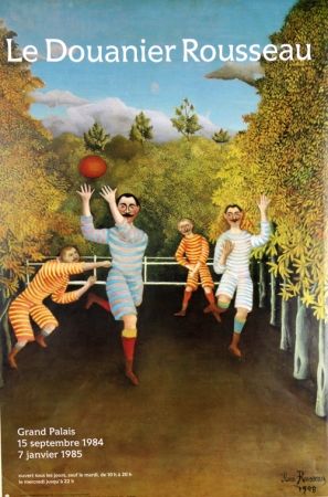 Offset Rousseau - Joueurs de Football  Grand Palais 