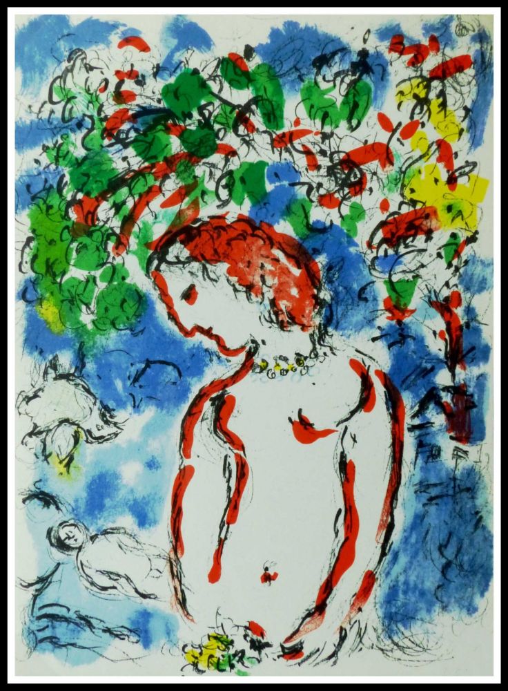 Lithographie Chagall - JOUR DE PRINTEMPS
