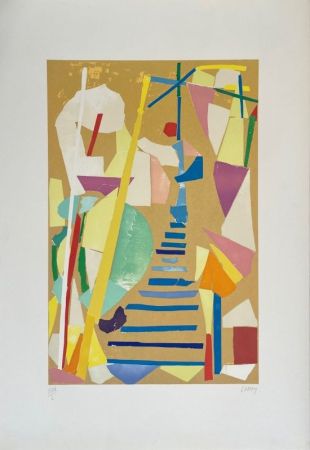 Lithographie Lanskoy - Journal d'un fou 