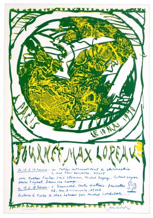 Affiche Alechinsky - Journée Max Loreau