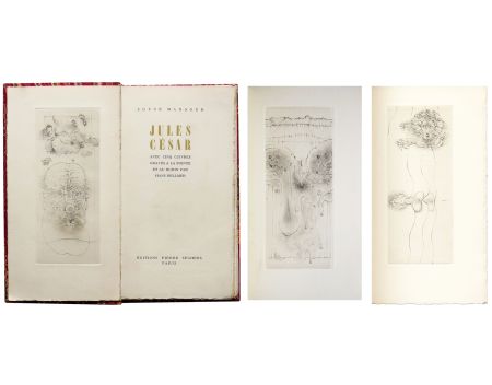 Livre Illustré Bellmer - Joyce MANSOUR. JULES CÉSAR. Avec 5 gravures de Hans Bellmer (1955)