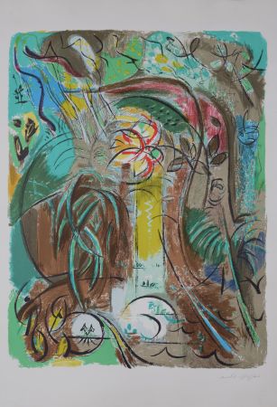 Lithographie Masson - Jungle, c. 1980 - Hand-signed!