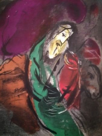 Lithographie Chagall - Jérémie