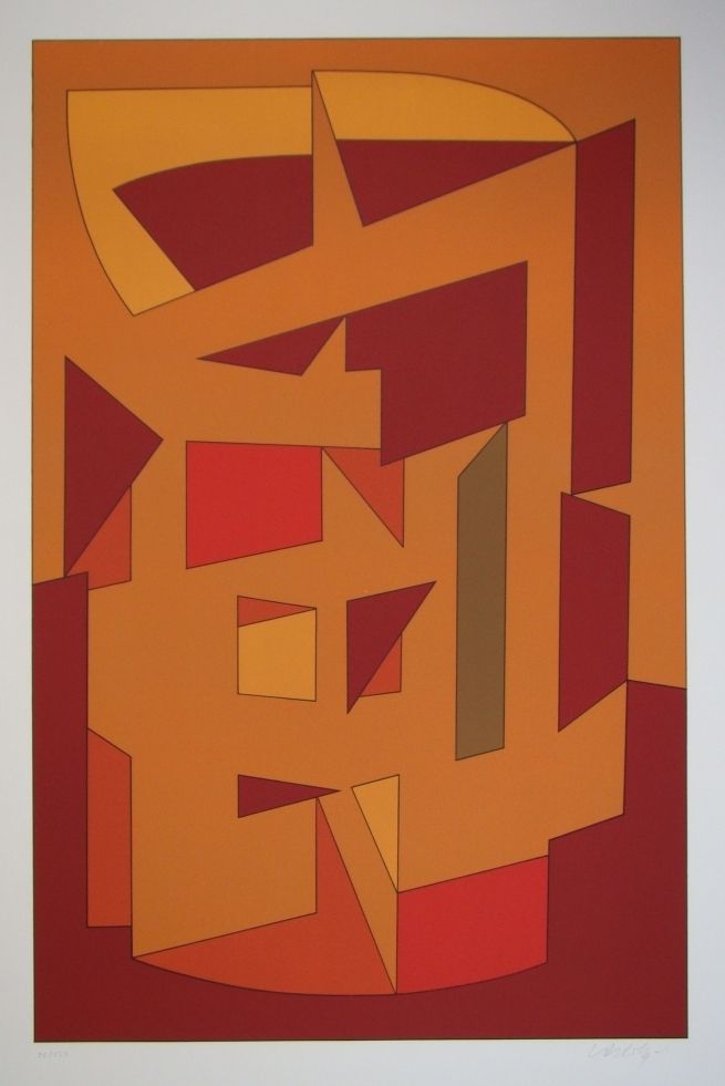 Sérigraphie Vasarely - Kallion