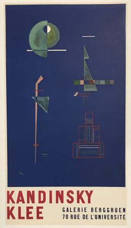 Affiche Kandinsky - Kandinsky Klee - Galerie Berggruen