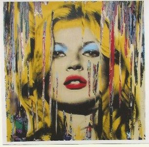 Sérigraphie Mr. Brainwash - Kate Moss