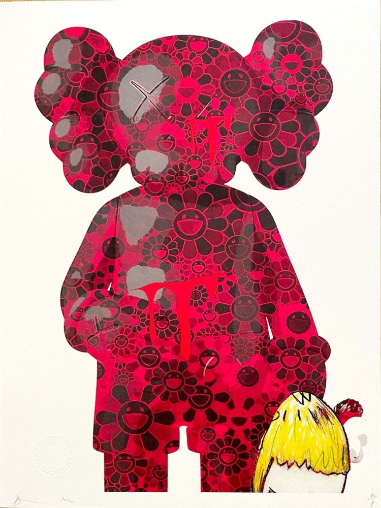 Estampe Numérique Death Nyc - Kaws & Nara