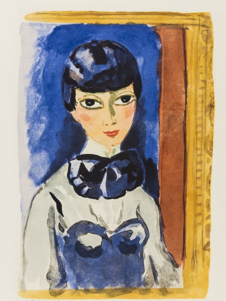 Lithographie Van Dongen - Kees Van DONGEN (1877-1968). Claudine, circa 1950. Lithographie signée.