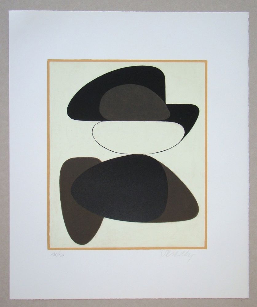 Lithographie Vasarely - Kerisle