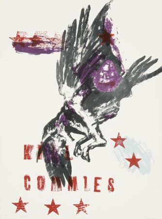 Lithographie Spero - Kill commies