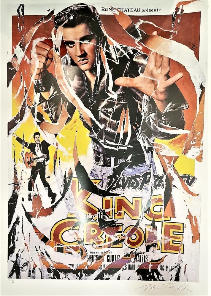 Sérigraphie Rotella - King creole