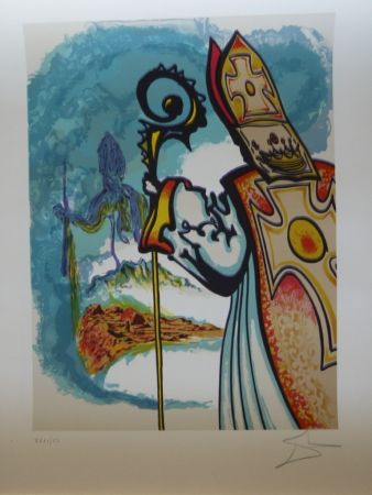 Lithographie Dali - KING RICHARD