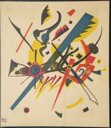 Lithographie Kandinsky - Kleine Welten I