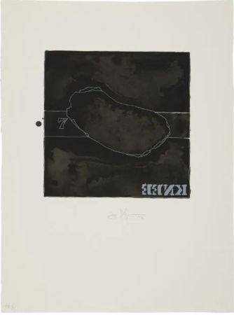 Lithographie Johns - Knee