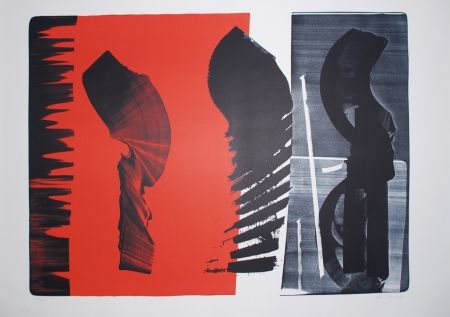 Lithographie Hartung - L-14B-1974