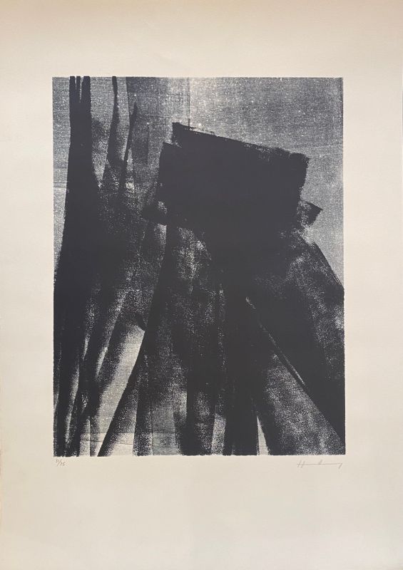 Lithographie Hartung - L1977-4 