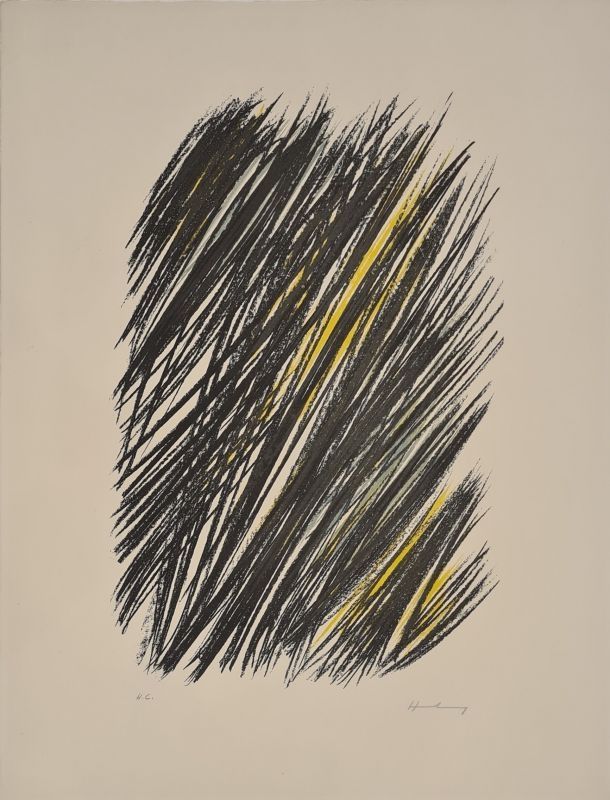 Lithographie Hartung - L 19 