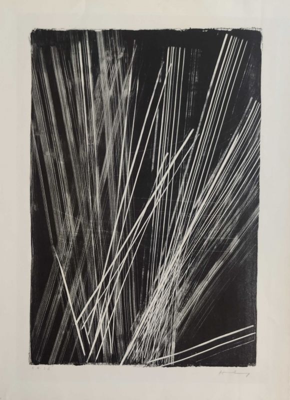 Lithographie Hartung - L 1966-19 
