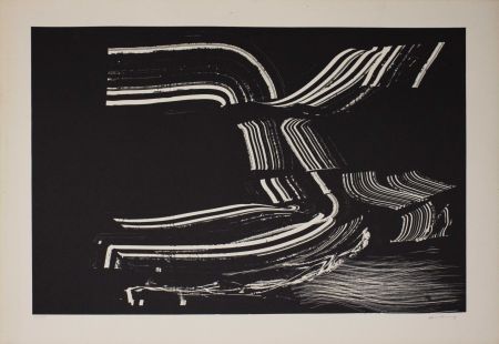 Lithographie Hartung - L 1970-14