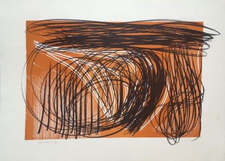 Lithographie Hartung - L 1971-1 