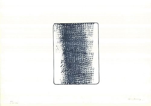 Lithographie Hartung - L 1973-24