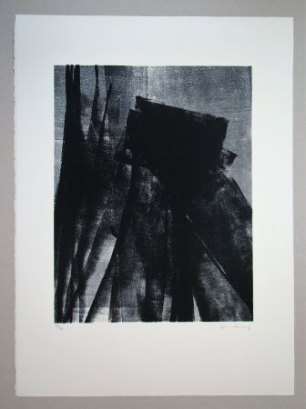 Lithographie Hartung - L 1977 - 4