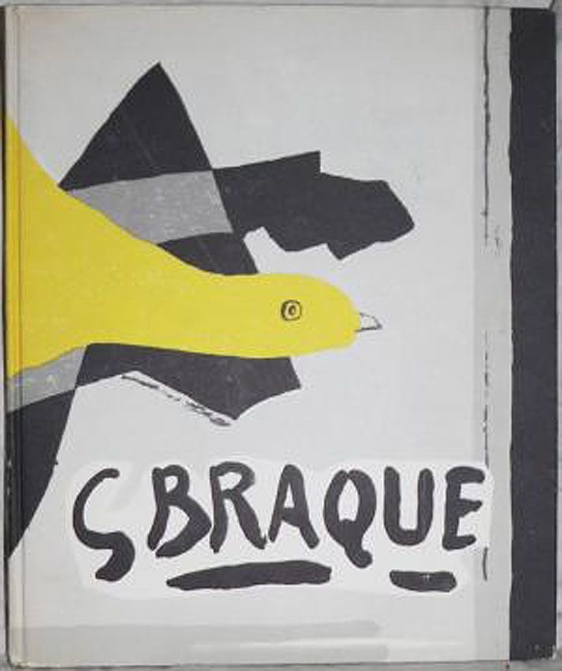 Livre Illustré Braque - L' Oeuvre Graphique de Georges Braque (1961)