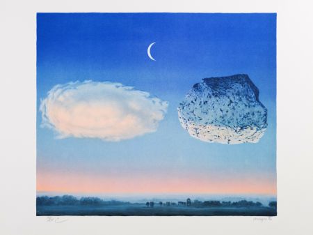 Lithographie Magritte - La Bataille de l'Argonne (The Battle of the Argonne)