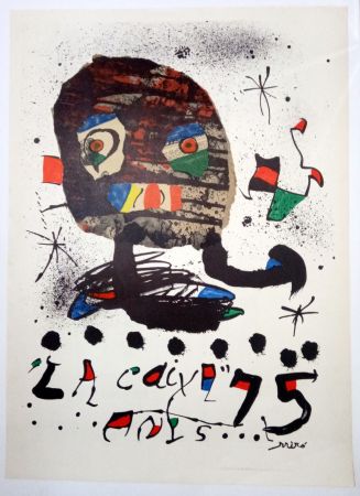 Affiche Miró - La Caixa 75 anys - 1979