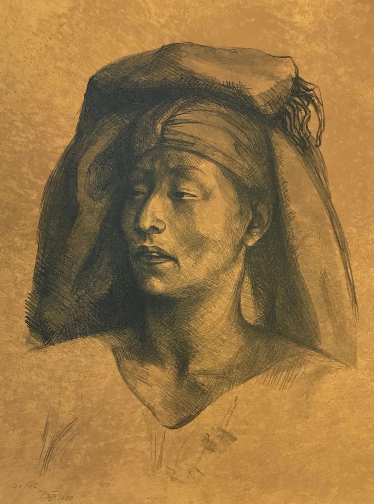 Lithographie Zuniga - LA CALERA