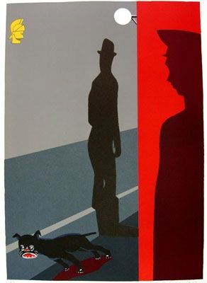Lithographie Arroyo - LA CARRETERA
