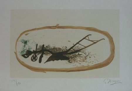 Lithographie Braque - La Charrue (el arado)