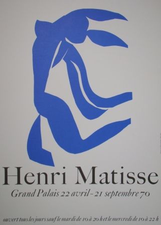 Affiche Matisse - La Chevelure - Grand Palais
