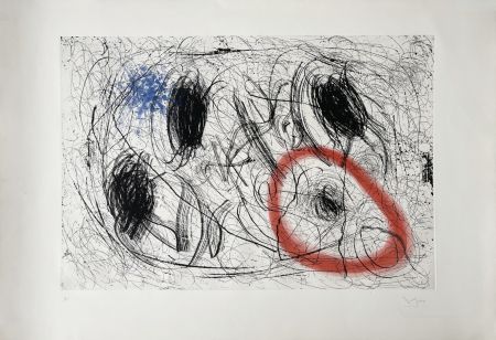 Eau-Forte Et Aquatinte Miró - La chevelure de Bérénice I