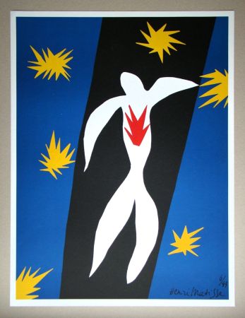 Lithographie Matisse (After) - La Chute d'Icare, 1945