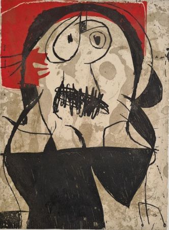 Eau-Forte Miró - La commedia dell'arte VII 