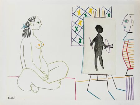 Lithographie Picasso - La Comédie Humaine