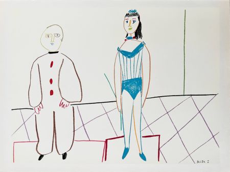 Lithographie Picasso - La Comédie Humaine