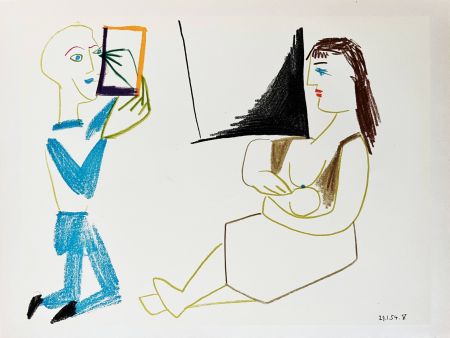 Lithographie Picasso - La Comédie Humaine
