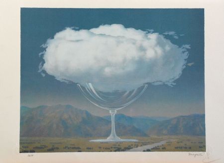 Lithographie Magritte - La Corde Sensible