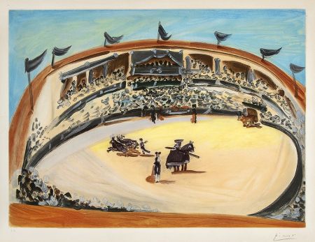 Aquatinte Picasso - La Corrida (The Bullfight)